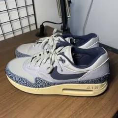 Nike Air Max1 グレー/ネイビー スニーカー
