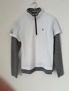 LANVIN ハーフジップ長袖シャツ サイズ40