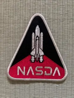 『 JAXA レッテル風 ステッカー 』 & DAS MU-300 刺繍ワッペン JAXA レッテル風 ステッカー 』 & DAS MU-300 刺繍ワッペン