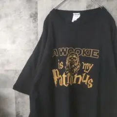 スタウォーズチューバッカ半袖Tシャツビッグオーバーブラック2XL　A10,50