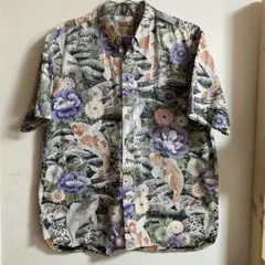 最終SALE 和柄 水流 錦鯉 アロハシャツ ISLAND BROTHERS