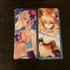 fgo 編成画面風カード 最終再臨展 宮本武蔵 水着 鈴鹿御前