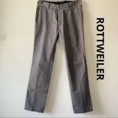 【初期】ROTTWEILER チノパン メンズ ロットワイラー グレー　 M