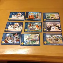 ONE PIECE ヴィジュアルアドベンチャー 9枚セット