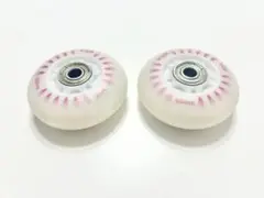 リップスティックデラックス　光るタイヤ(紫)2個セット ハードタイプ 予備用