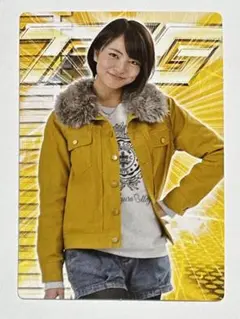 小島梨里杏「ミオ（トッキュウ3号」烈車戦隊トッキュウジャーカードガム付属カード
