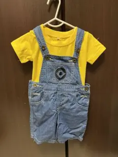 ミニオン　仮装　コスプレ　ハロウィン　セットアップ