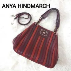 ANYA HINDMARCH BELVEDERE 2way 希少 レア ●美品●