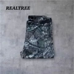 REALTREE カーゴパンツw34ミリタリー　ストレート　リアルツリー柄