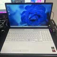 【ほぼ未使用品】富士通 LIFEBOOK AH480/H プレミアムホワイト