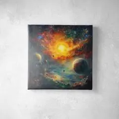 宇宙の神秘 キャンバスアート