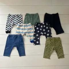 【26日(火)まで】 70cm ベビー キッズ パンツ 7点 まとめ売り