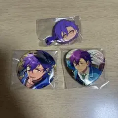 あんスタ 乙狩アドニス 缶バッジ 前髪クリップ まとめ売り