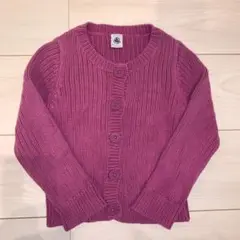 【お値下げ】PETIT BATEAU カーディガン 102
