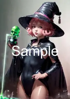 A4サイズアートポスター 1点もの 美女ポスター最高品質 B-G--53