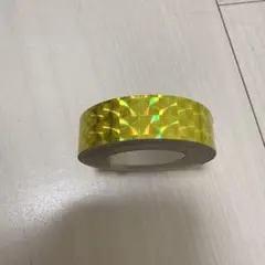 ホログラムイエロー装飾用テープ