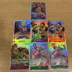 ワンピースカード　受け継がれる意志　SRまとめ売り　7枚