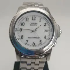 【CITIZEN】シチズン Eco-Drive 電波ソーラーメンズ腕時計A412