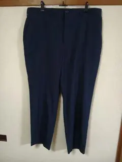 GU ネイビー アンクル丈スラックス ＸＬサイズ