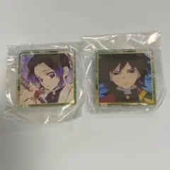 鬼滅の刃　カプセルスクエア名場面アクリルチャーム　胡蝶しのぶ　冨岡義勇