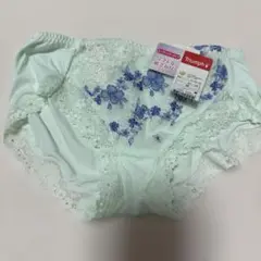 トリンプちよっと見かけないミントグリーンM ヒップレングスショーツ値下げ