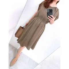 【美品✨】定価30,800円❤️アンタイトル✨サイズ2✨洗える ワンピース