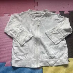 SIMPLE FREE カーディガン 90サイズ ホワイト