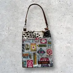 レトロデザイン サコッシュバッグ