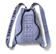 【新品】DIESEL　ディーゼル　ジム　タオル　バックパック　サウナ　ブルー