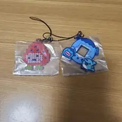 たまごっち 一番くじ F賞きらきらラバーチャーム　いちごっち イルカっち