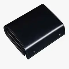 [1度のみの使用美品] 財布 メンズ 3つ折り 日本栃木 本革 二つ折り財布