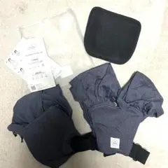 SMORbi 抱っこ紐 ブルーグレー メッシュ