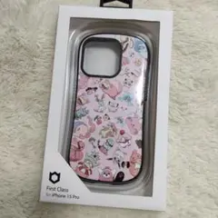 iPhone15Pro iFace ケース ポケモン Pokemon ピンク 桃
