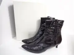 MARC JACOBS ショートブーツ 36 ブラック 78-AM1004-18