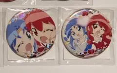 ふしぎ星の☆ふたご姫 Gyu! 楽コレ　缶バッジ　2個セット