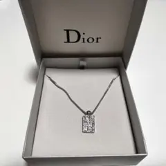 Christian Dior トロッター ネックレス シルバー色 中古品