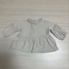 西松屋　子ども服　ブラウス　ベージュ