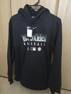 新品　Nike Yankees Baseball Hoodie M ブラック