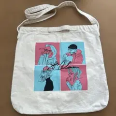 レフトアローン イラストデザイン エコバッグ ホワイト