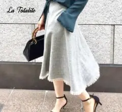 La Totalite(ラトータリテ)ツイードスカート◡̈*❤︎