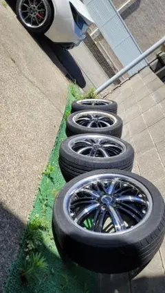 送料込★【タイヤ溝有】19インチ クラブリネア タイヤホイールセット クラブリネア l450 19インチホイールの通販 by うみ｜ラクマ