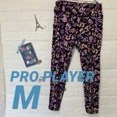 PRO PLAYER レオパード柄 ヨガパンツ 【M】