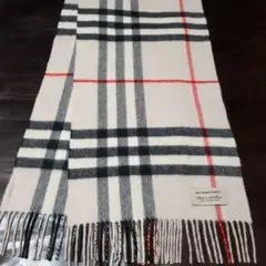 BURBERRY カシミヤマフラー