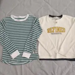 男の子　服　まとめ売り　130 長袖Tシャツ