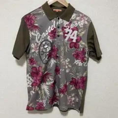 CASTELBAJAC SPORT カステルバジャック ポロシャツ 切替　花柄