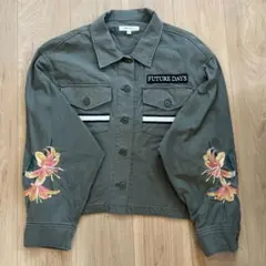 MOUSSY ミリタリージャケット オリーブグリーン