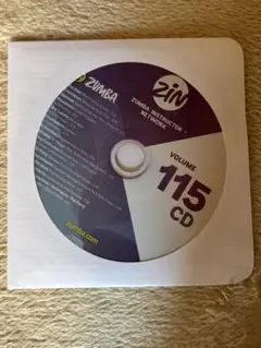 Zumba Volume　Zin 115 CD & DVDセット Zin Zumba Instructor Network: CD & DVD Combo Includes Mega