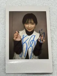 紗倉まなさん　直筆サイン入りチェキ