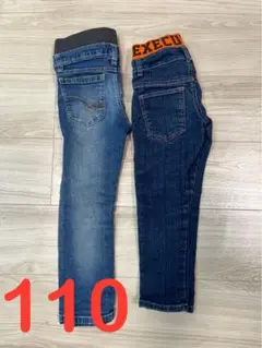 110サイズ ダークブルー ボトムス　ズボン