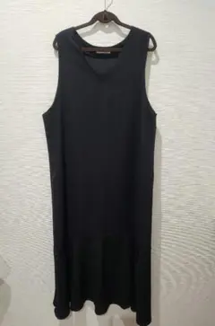 ノースリーブ　カットソーワンピース